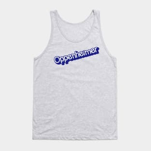 Oppenheimer [Blue Variant] Tank Top